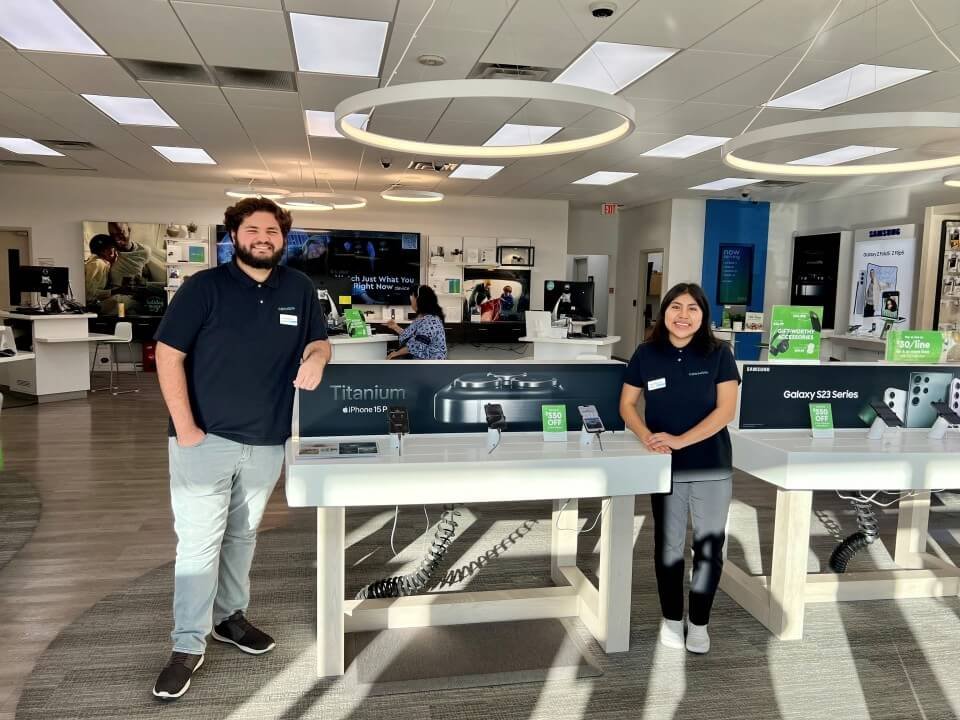Students working at Cox Communications. Photo courtesy of Cox Communications